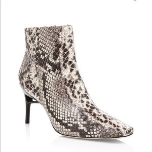BNWB CULT GAIA SNAKESKIN BOOTIES